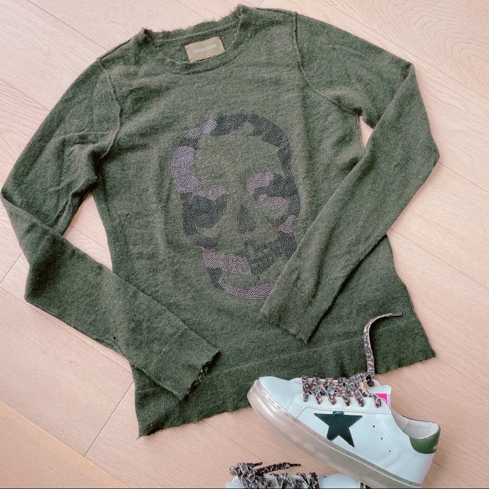 Zadig et Voltaire, green khaki, size S